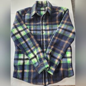 Alpine design mens flannel jacket size s